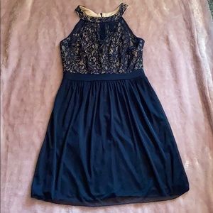 Navy Enfocus Studio Cocktail Dress  Size 10